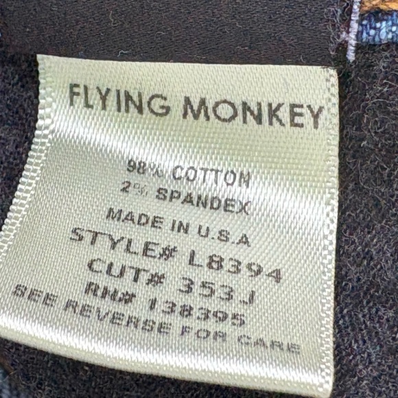 Flying Monkey Platinum Distressed Women’s Denim Shorts - Picture 6 of 7